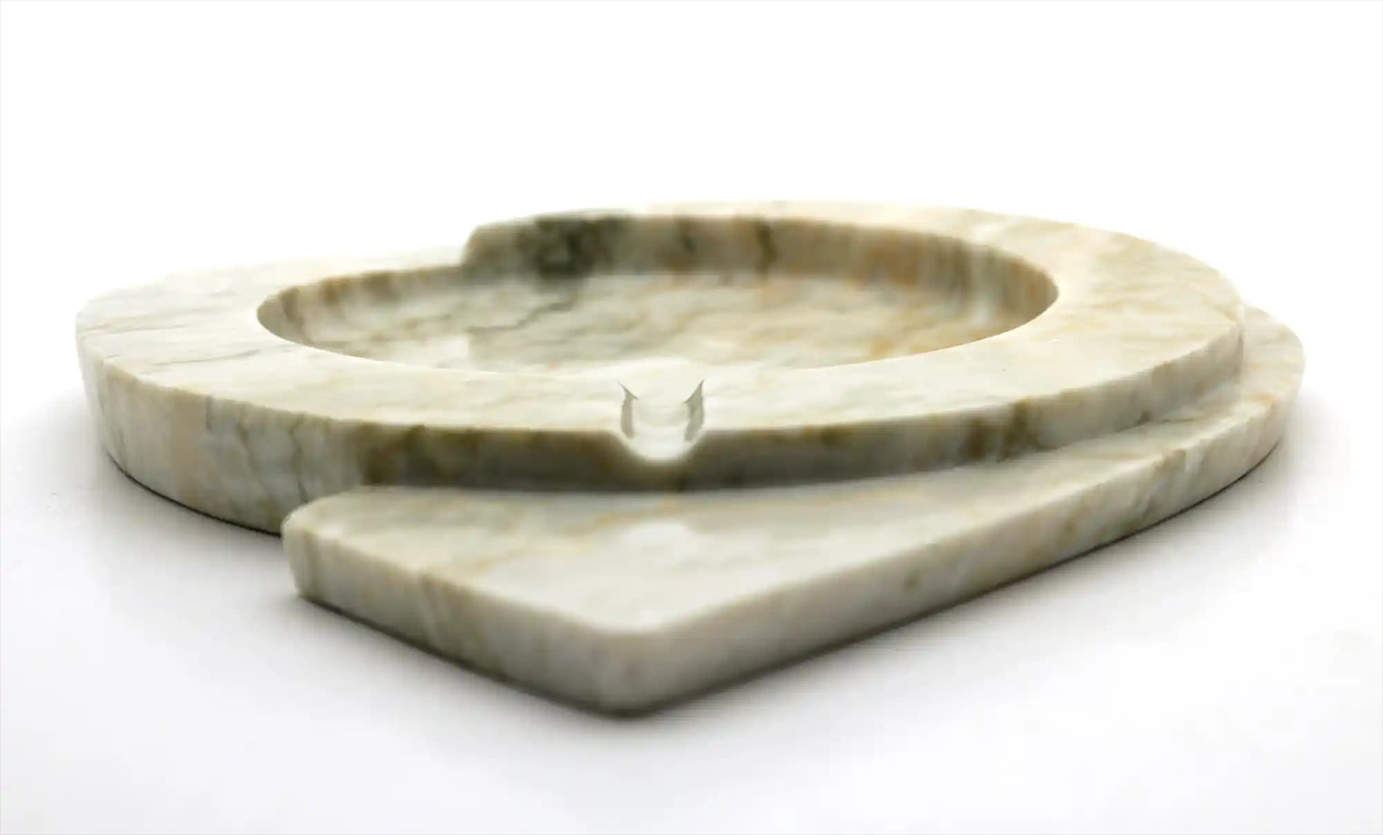 The Officer handmade marble ashtray