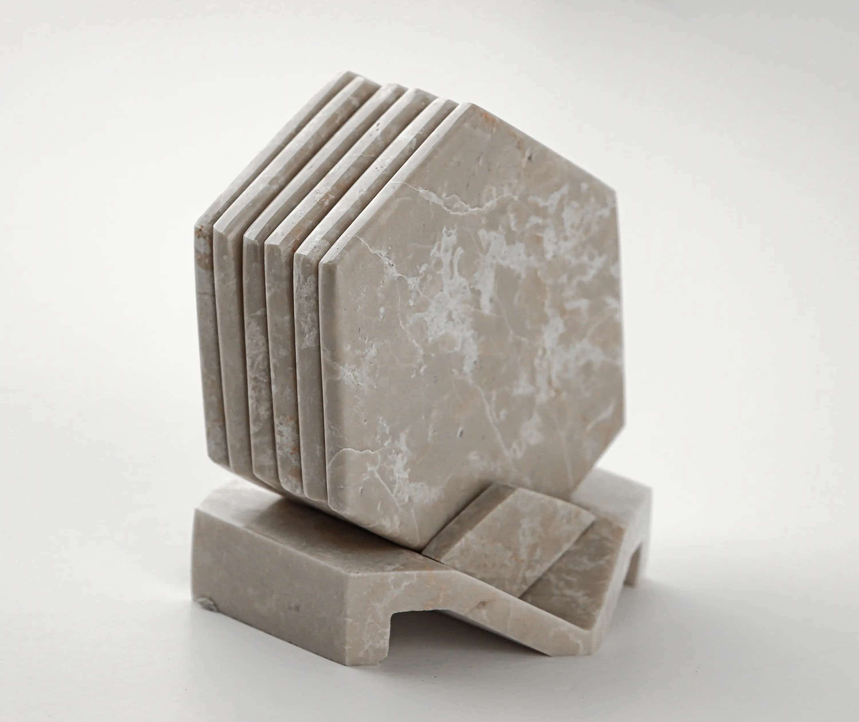 Denise handmade marble coaster