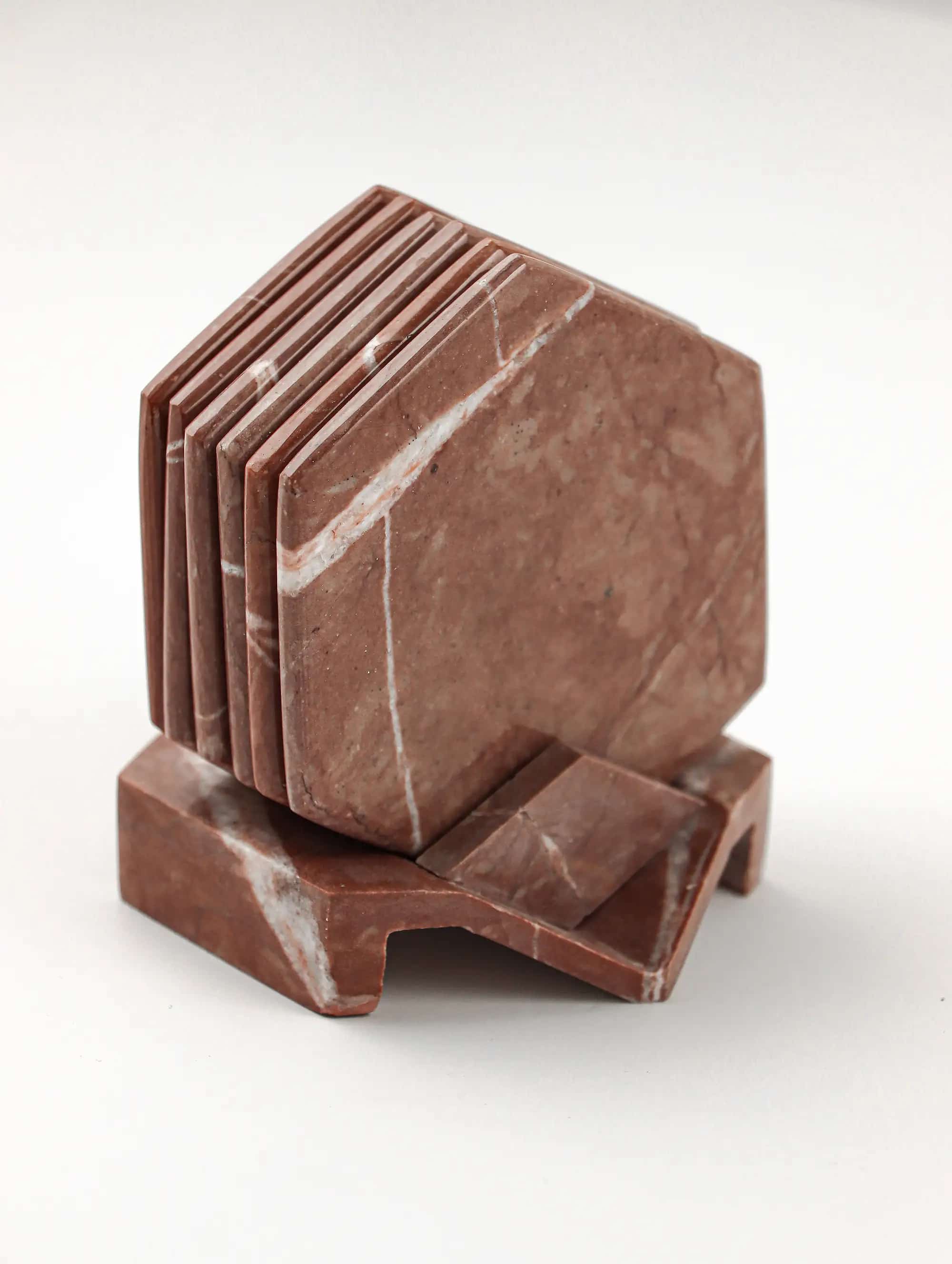 Terra handmade marble coaster