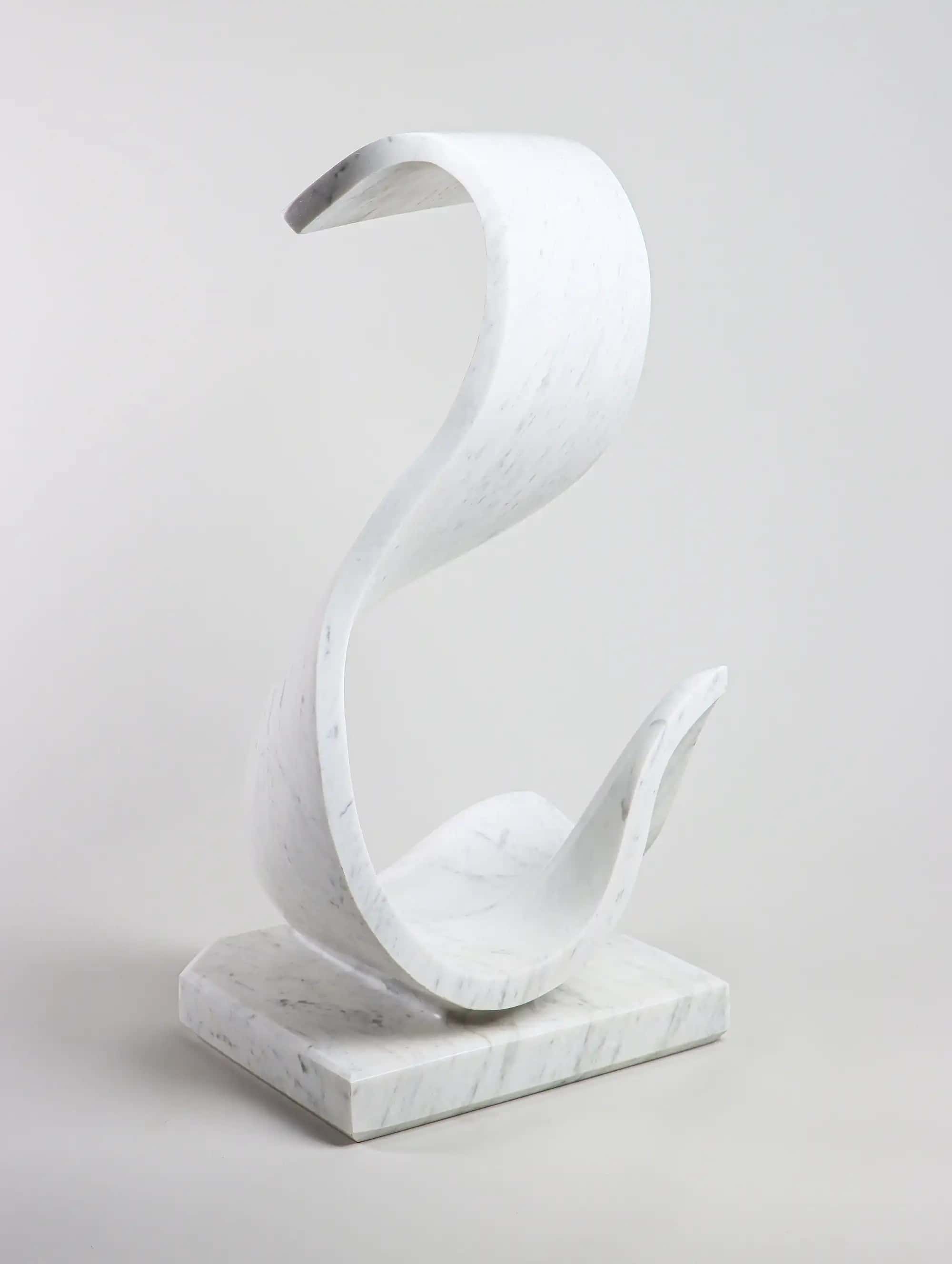 Harmony hand-carved Carrara marble sculpture
