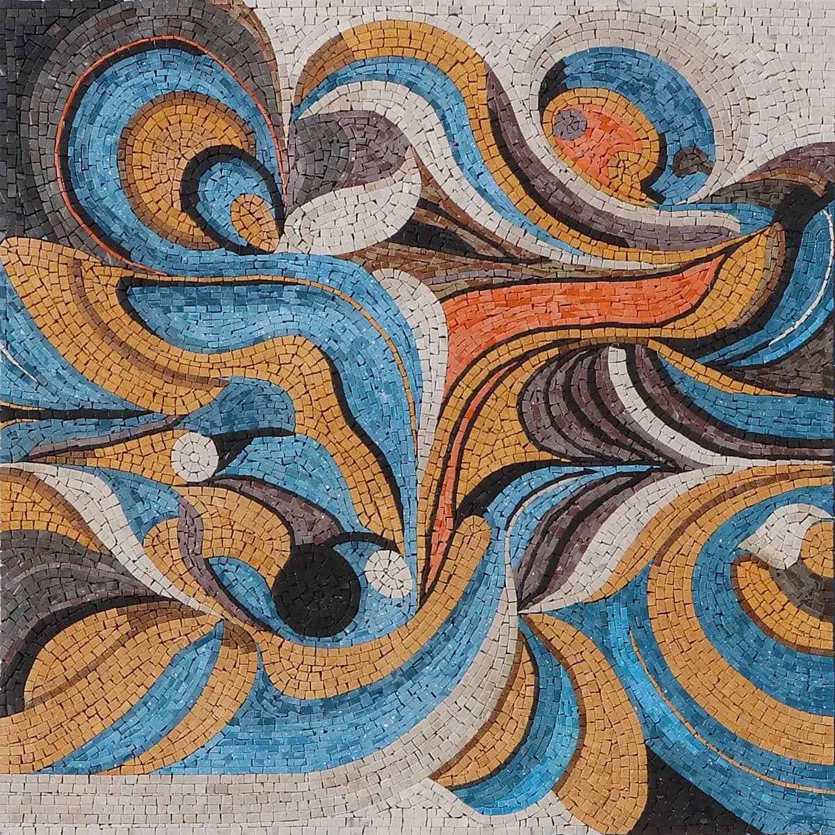 Frescor – Mosaic Designs handmade marble mosaic (Abstract)