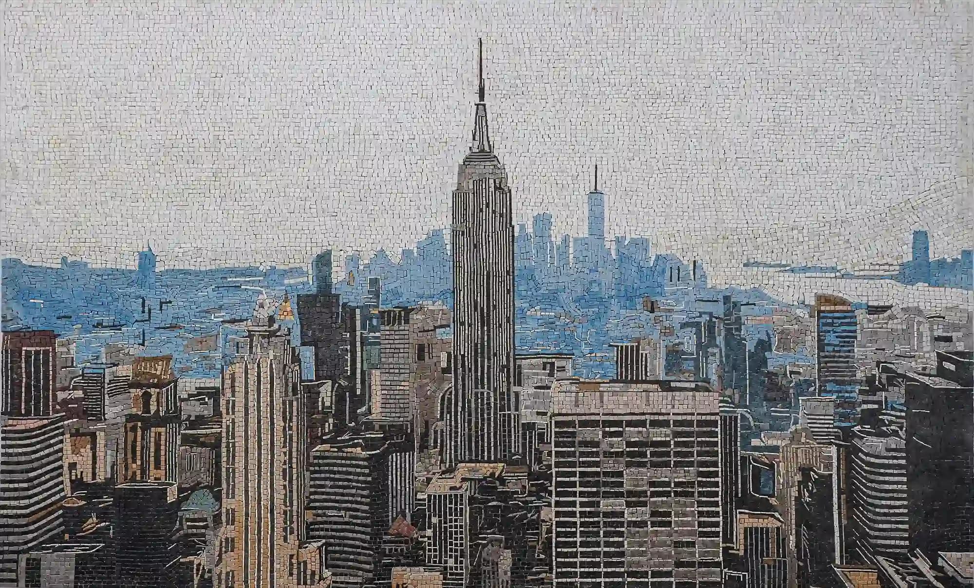 New York handmade marble mosaic (Architecture)