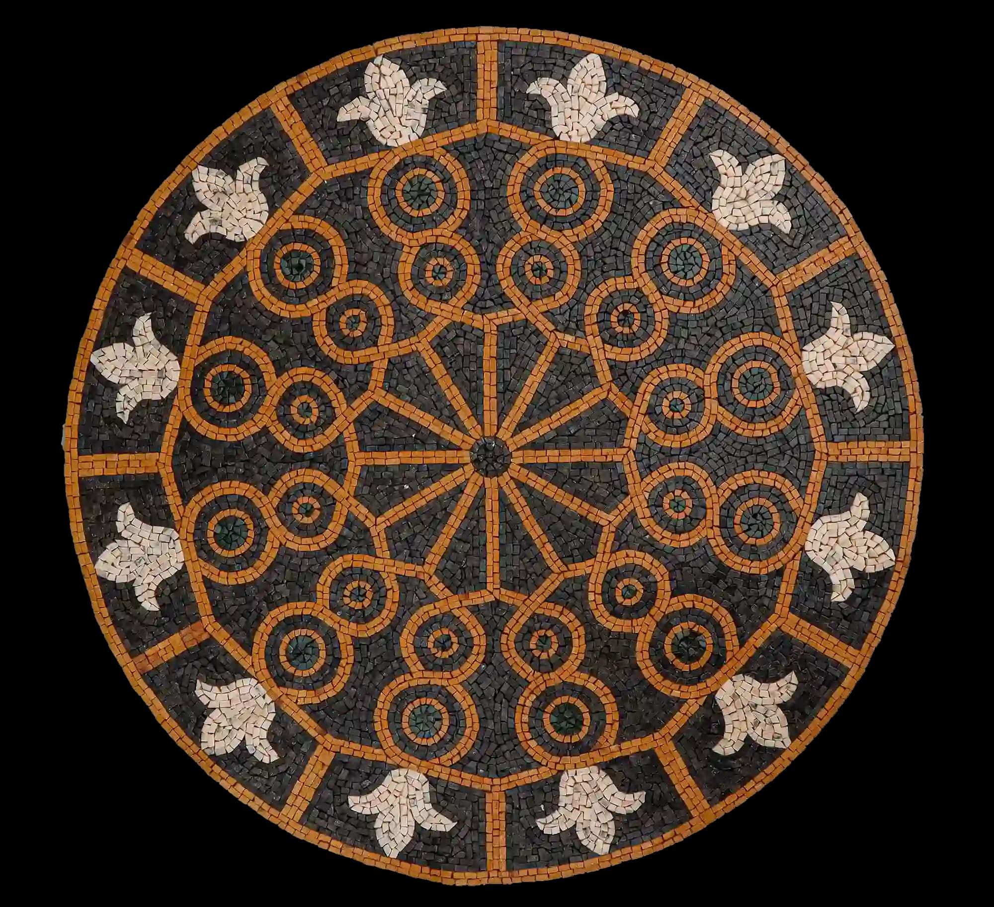 Vitória 2 handmade marble mosaic (Geometric)