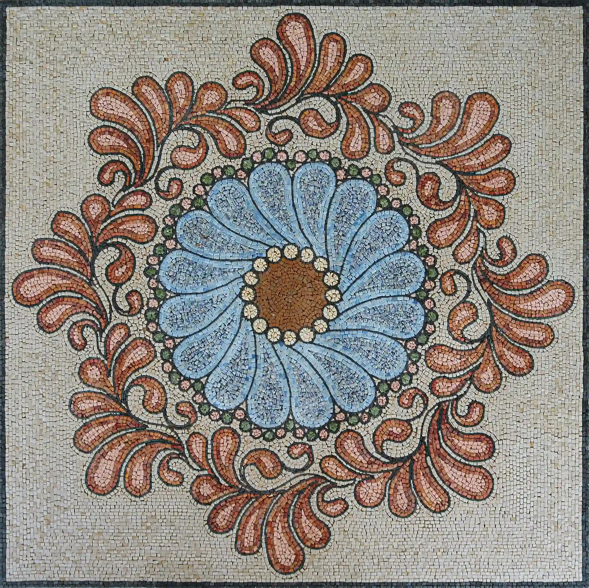 Dance of Nature handmade marble mosaic (Nature)