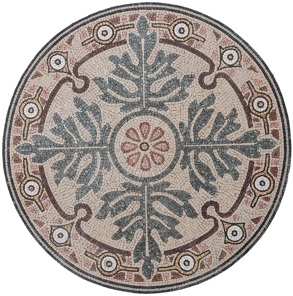 The Encounter – Mosaic Designs handmade marble mosaic (Nature)