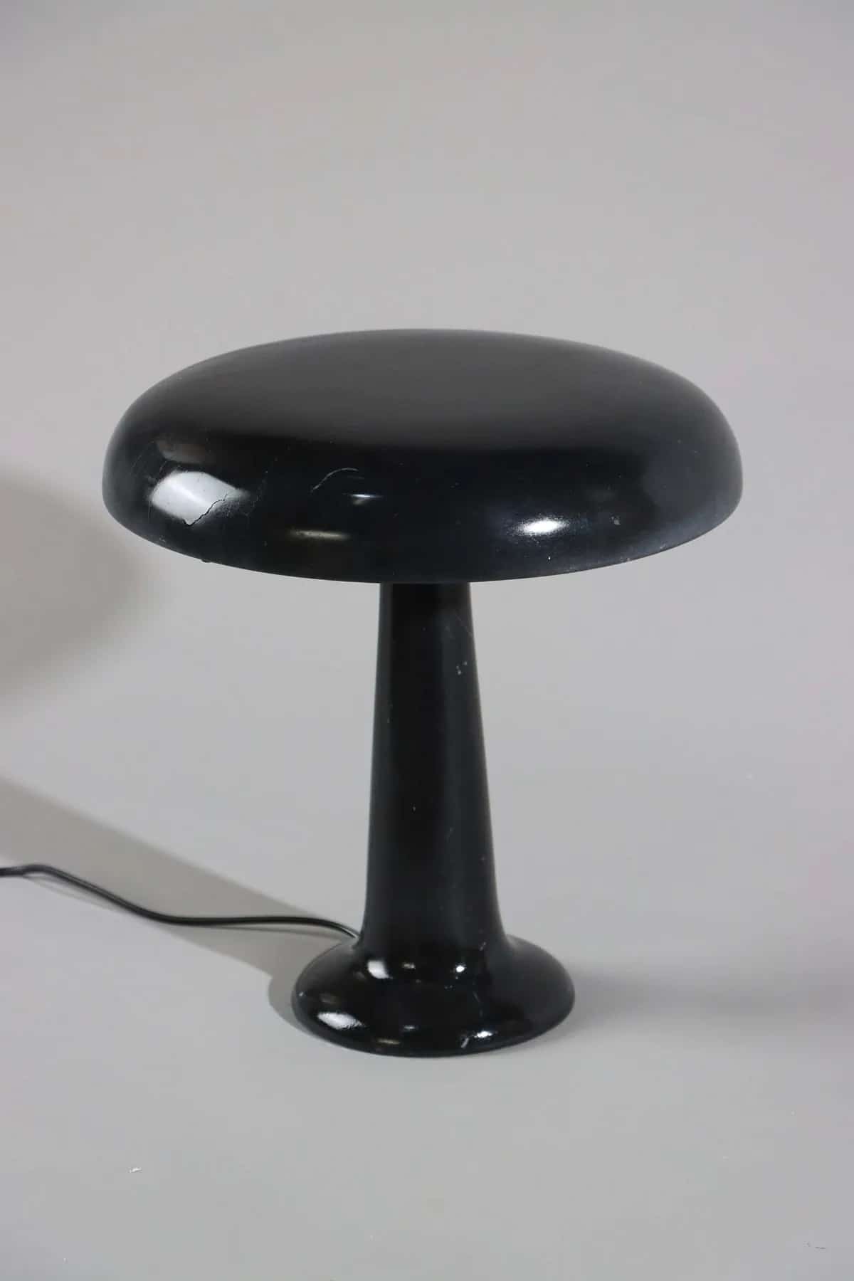 Kimberly marble table lamp in Nero Marquina