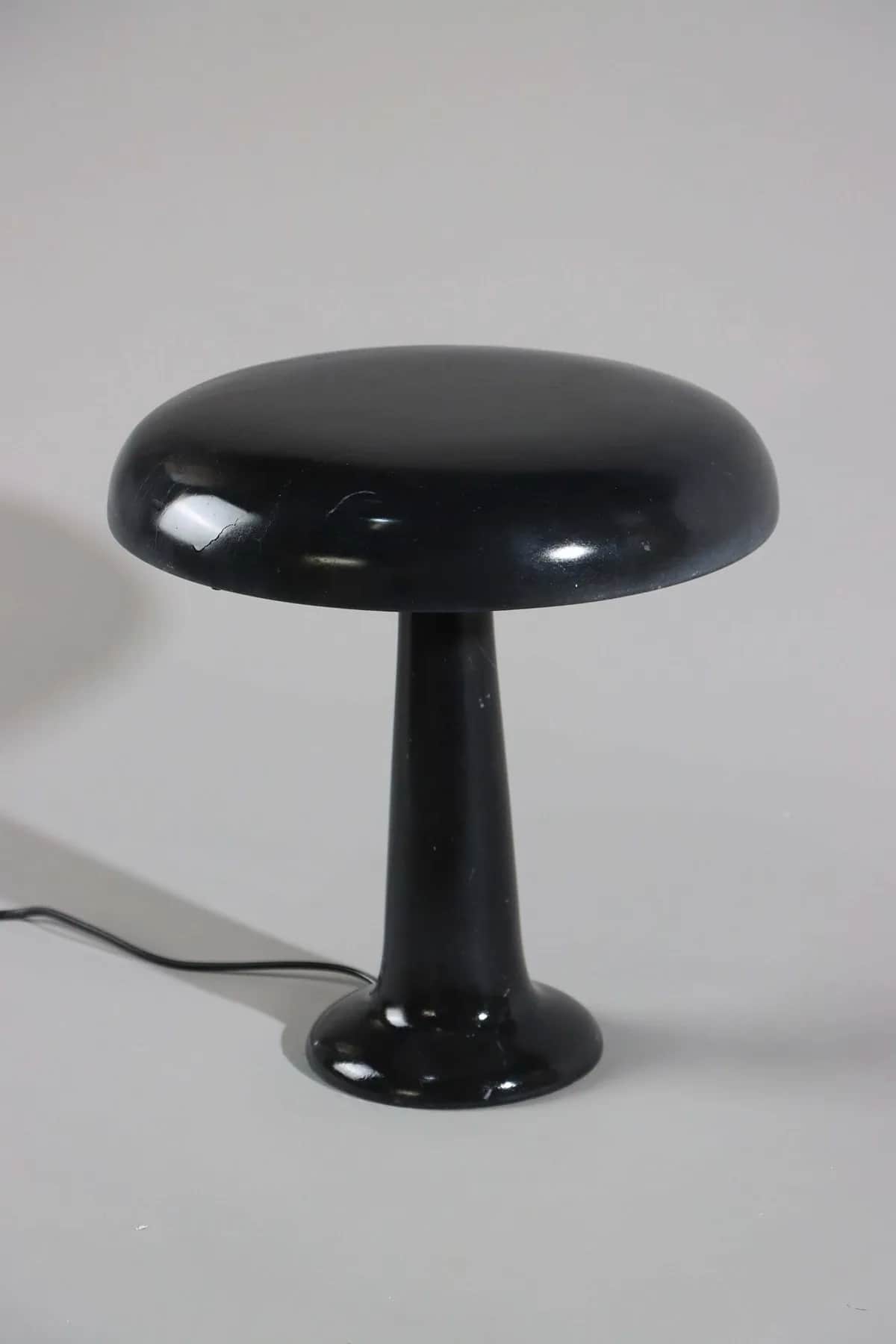 Kimberly marble table lamp in Nero Marquina