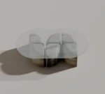 Tesserae -marble coffee table - Image 2