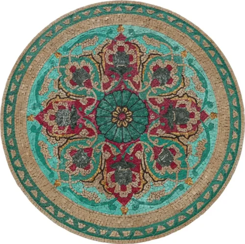 Artistic Floor Mosaics