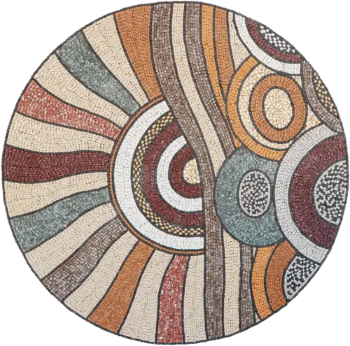 Handcrafted Wave Pattern Flooring